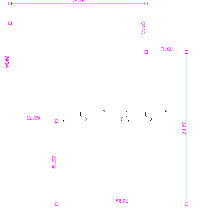 Custom Chair Mat | Hard Surface Clear | Bevel