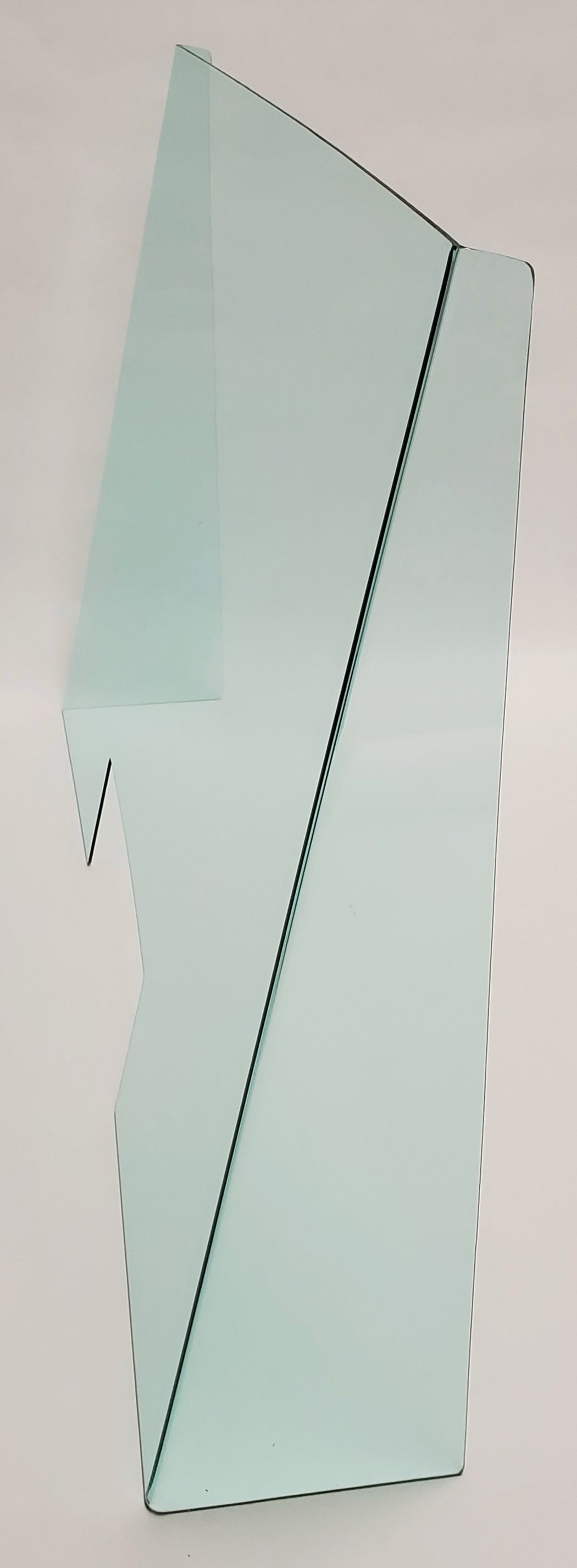 Green Acrylic Desk Shield