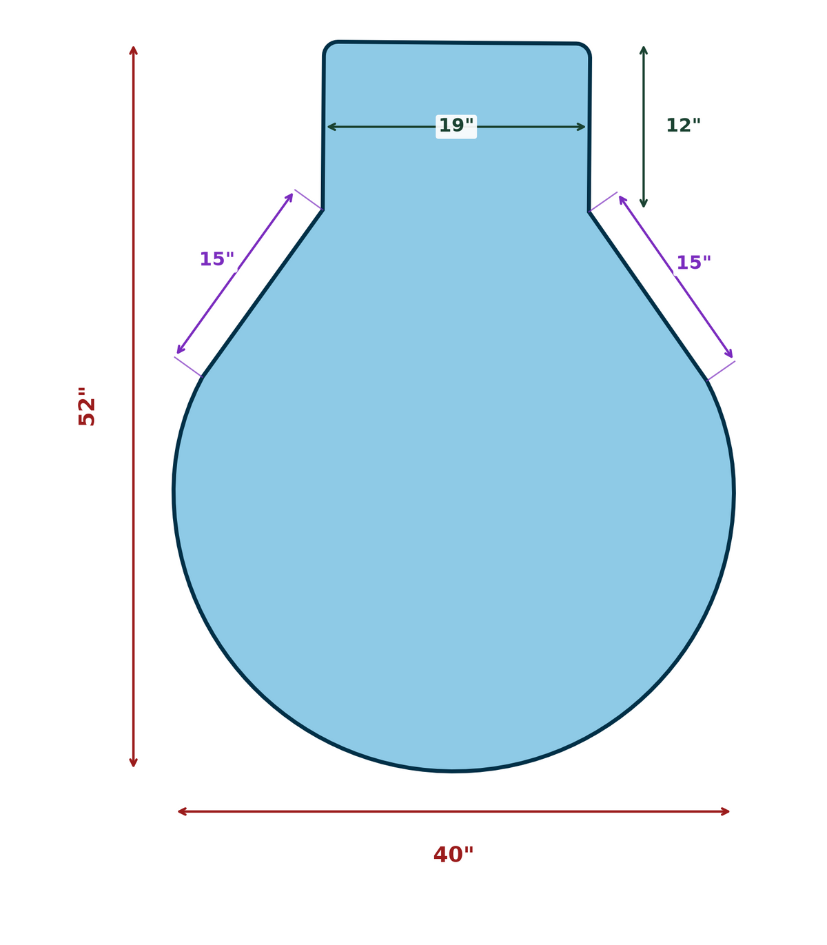 40 x 52 beaker chair mat dimensions