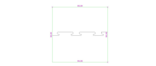 Custom Chair Mat | Hard Floor Non-Studded Clear | No Bevel