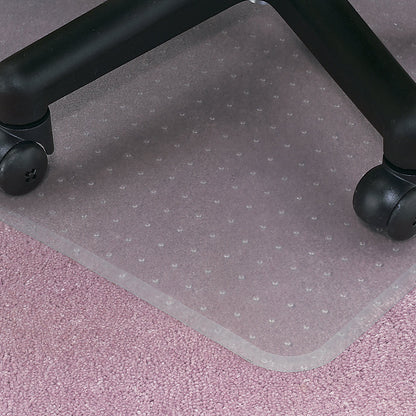 Premium Custom: 72 x 96 Double Lip .200" Clear Vinyl Chairmat