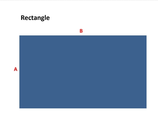 Economy Custom: 60 x 72 Rectangle .130" Clear Vinyl Chairmat
