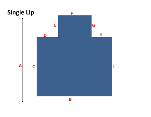 Premium Custom: 72 x 96 Single Lip .200