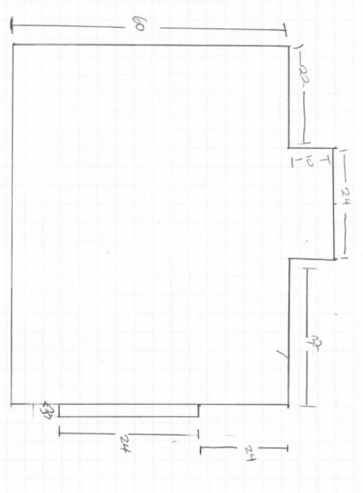Stiles | Custom Mat | Hard Surface Clear | Beveled Edge | Cut Per Drawing